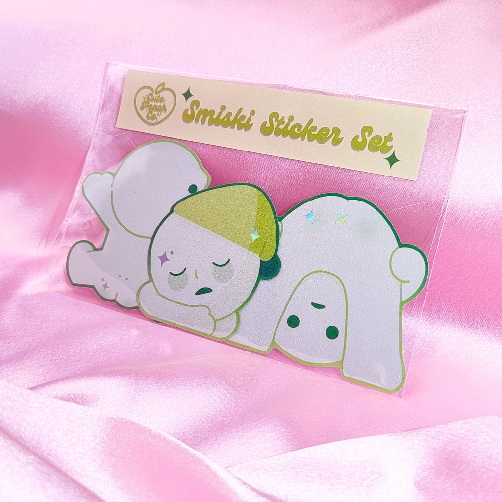 Smiski 3-Pack Vinyl Sticker Set / Singles