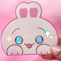 Usagi Peeker Sticker