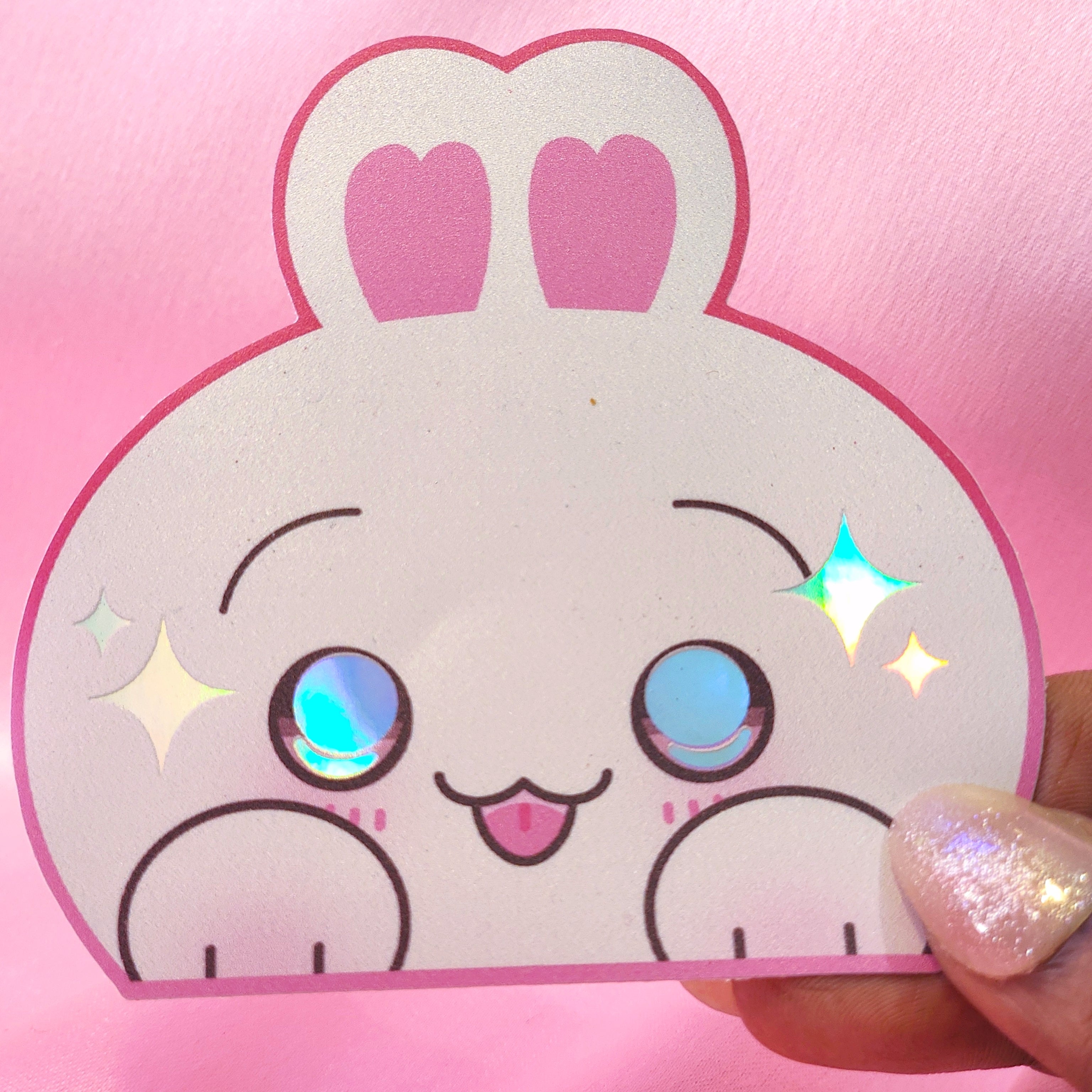 Usagi Peeker Sticker