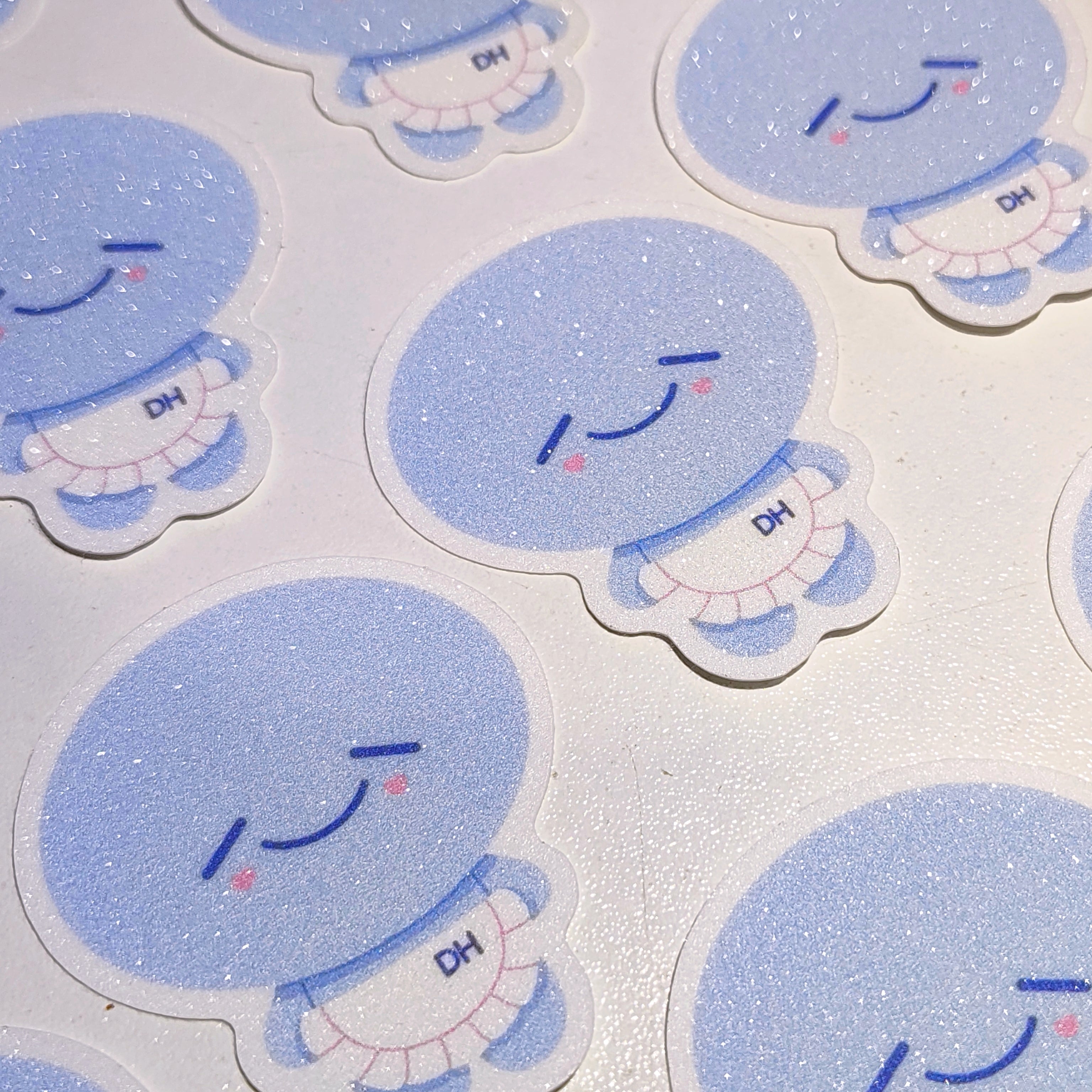 Super Junior D + E : Donghae Glitter Frost Vinyl Sticker