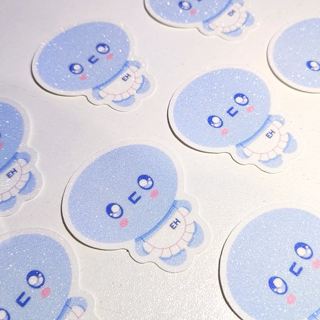 Super Junior D + E : Donghae Glitter Frost Vinyl Sticker