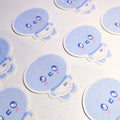 Super Junior D + E : Donghae Glitter Frost Vinyl Sticker