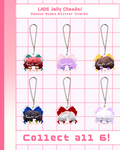 Love and Deepspace Jelly Cheeb Charms