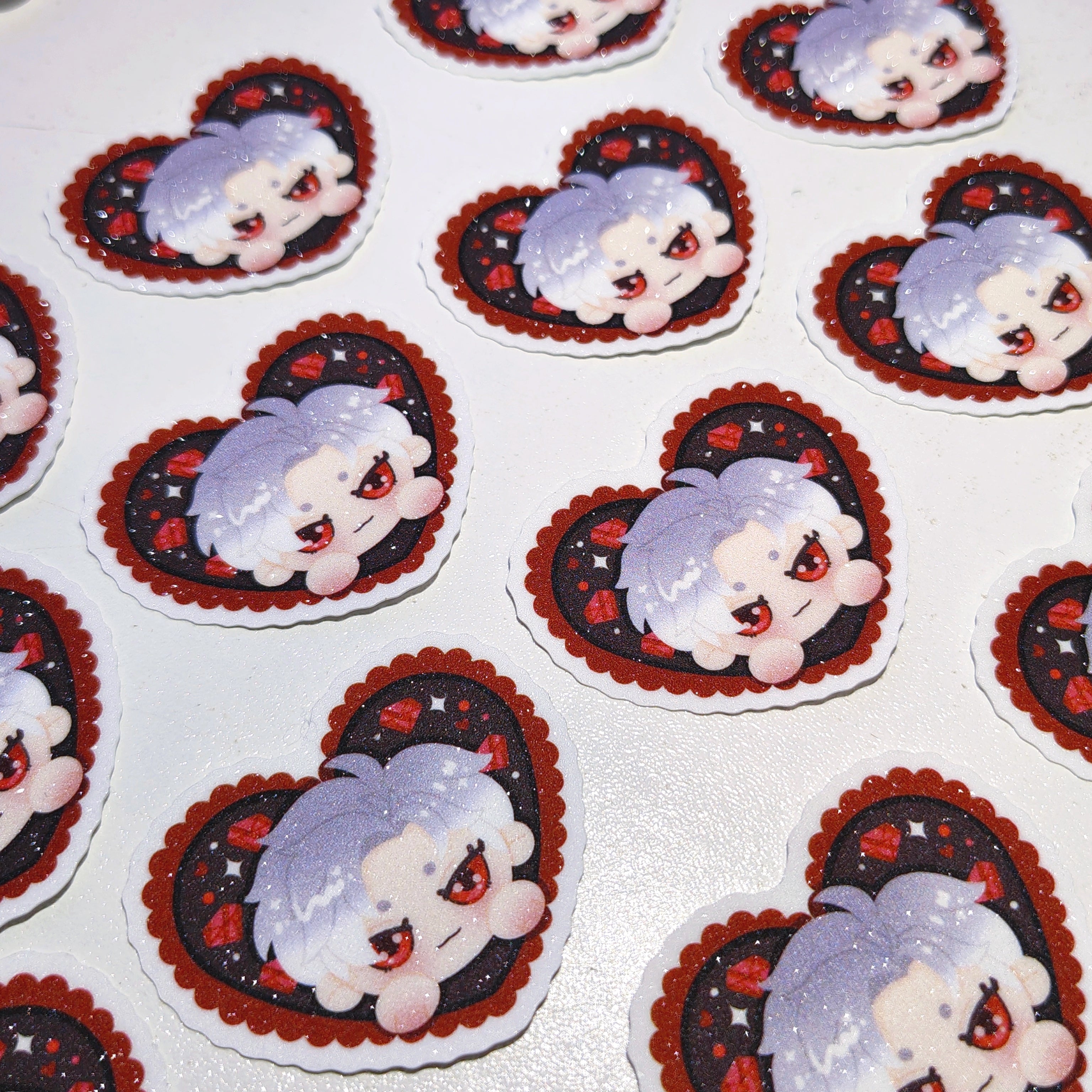 Love and Deepspace Sylus Glitter Frost Vinyl Sticker