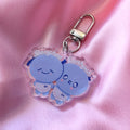 Donghae & Eunhyuk Doll Acrylic Keychain ♡