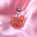 Momochi Bear! CutePeachCo’s lil' Mascot Acrylic Keychain ♡