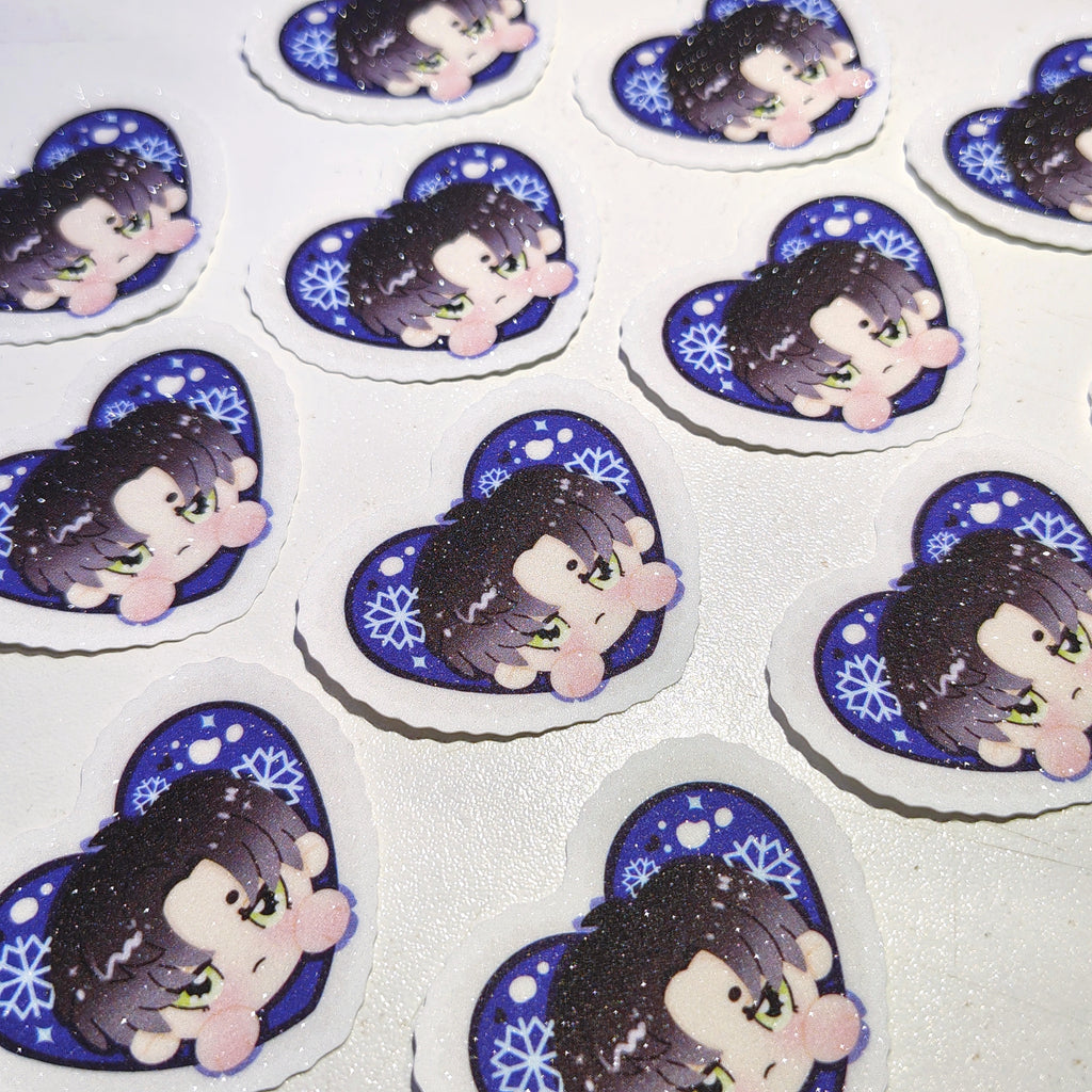 Love and Deepspace Zayne Glitter Frost Vinyl Sticker