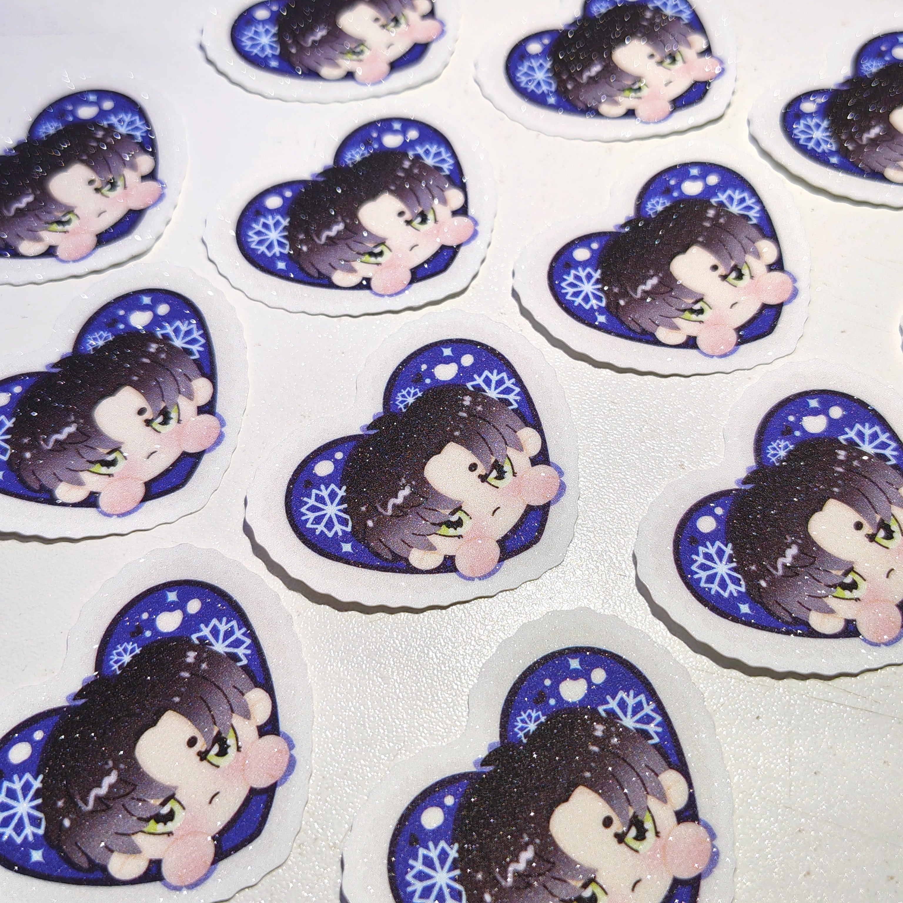 Love and Deepspace Zayne Glitter Frost Vinyl Sticker