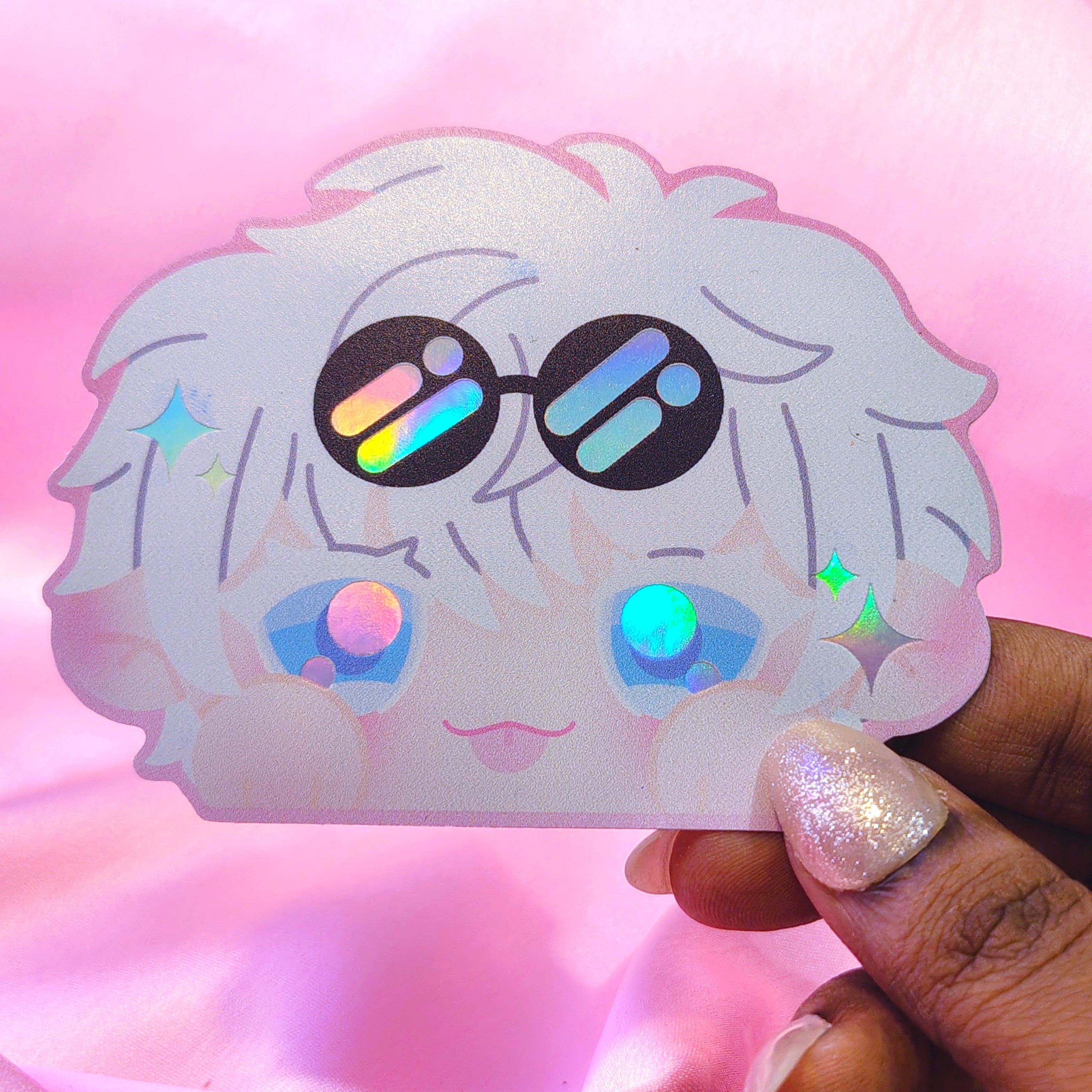 JJK Gojo Peeker Stickers