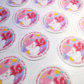 Seventeen 10th Anniversary Glitter Frost Vinyl Sticker