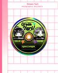 Green Yuri Holographic Sticker!