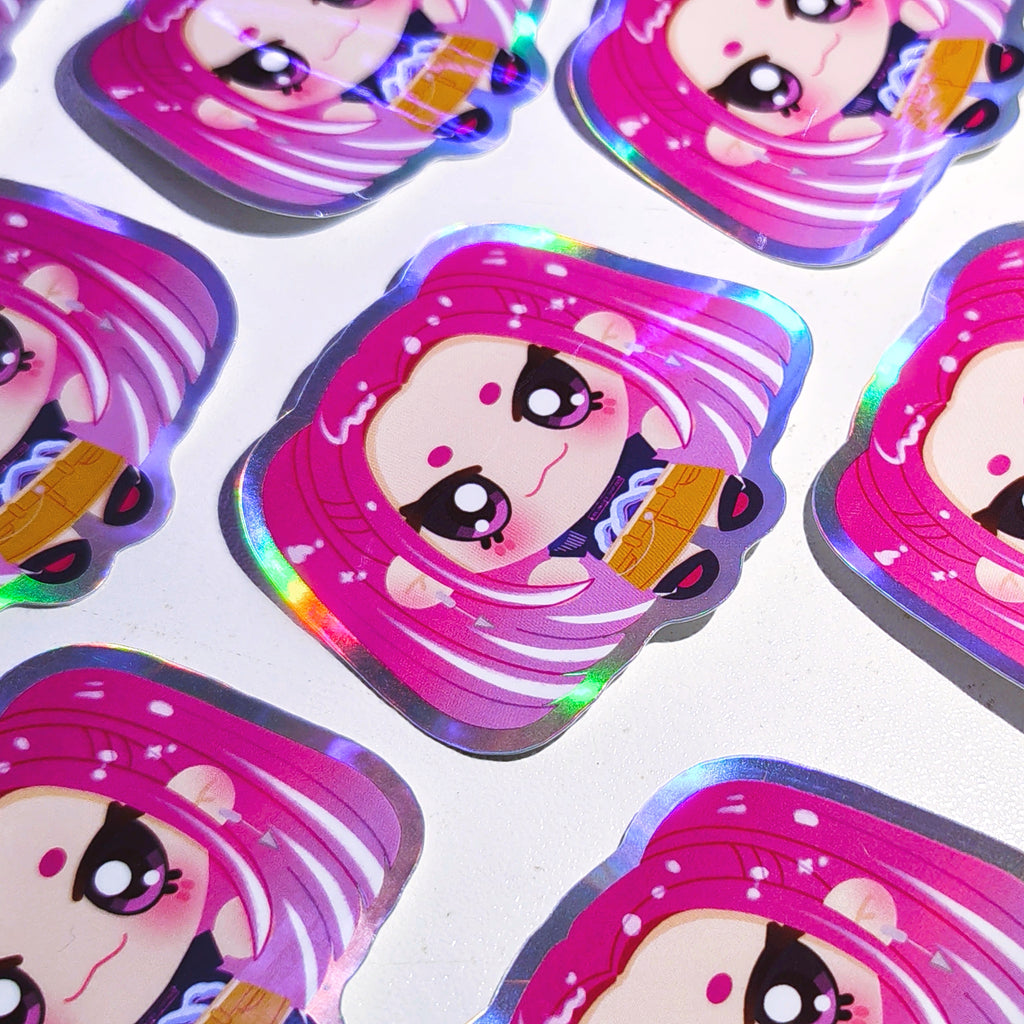 K-pop Demon Hunters: Huntrix - Mira Holographic Vinyl Sticker