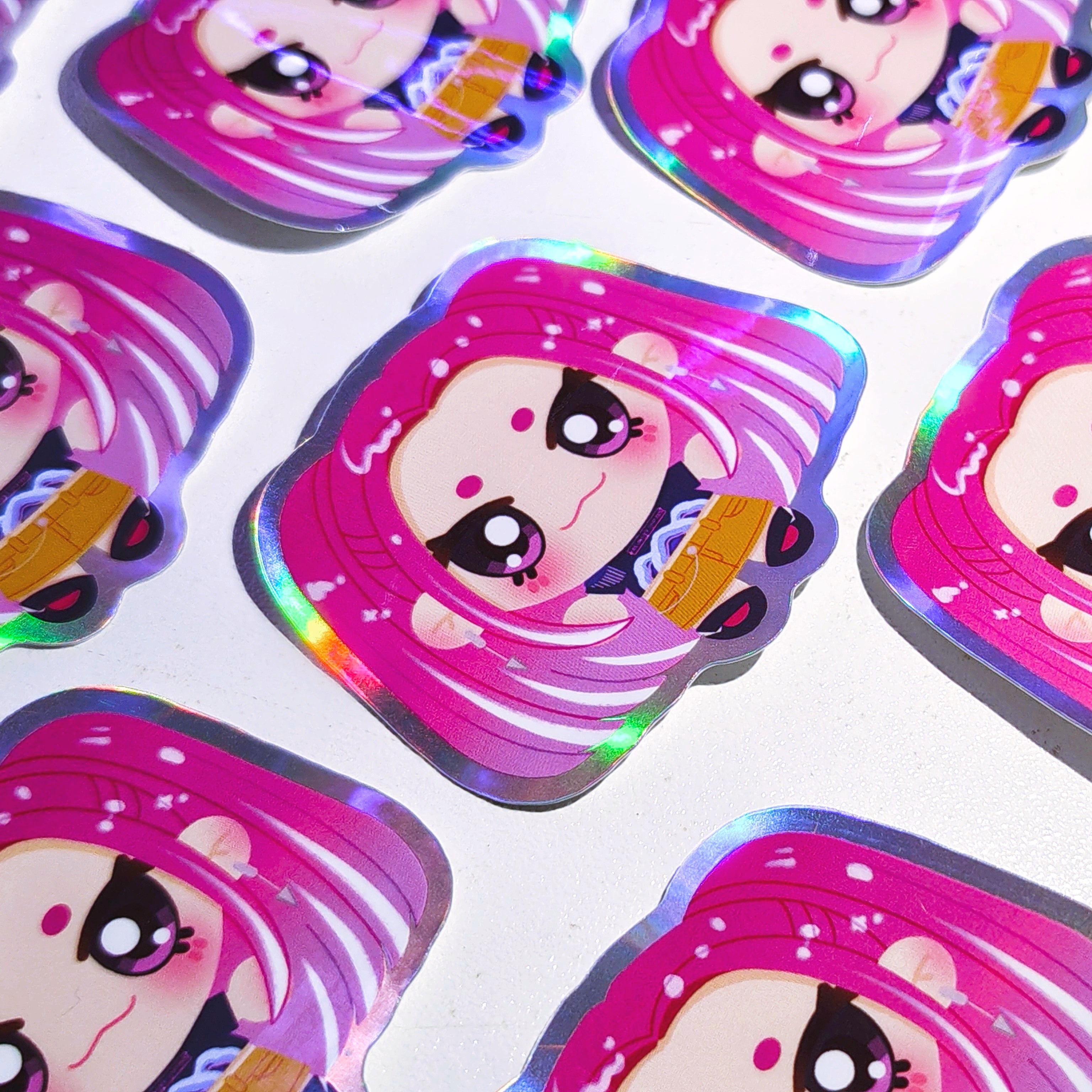 K-pop Demon Hunters: Huntrix - Mira Holographic Vinyl Sticker