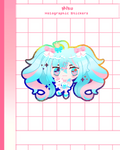Miku Holographic Sticker!
