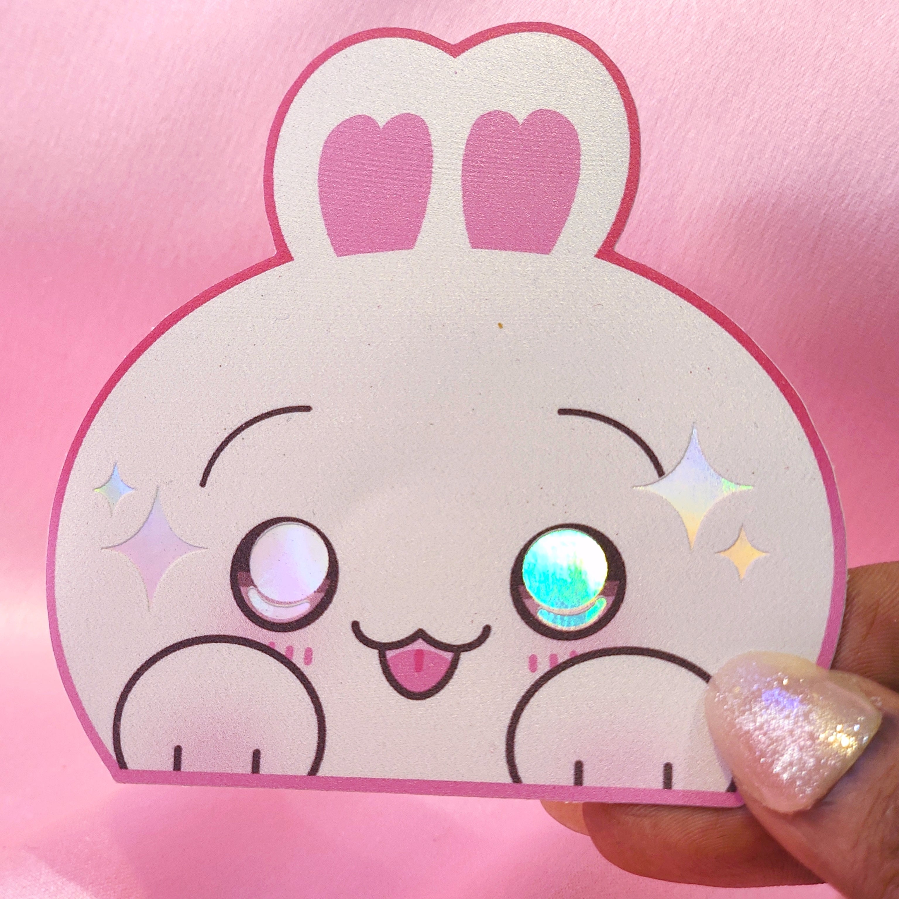 Usagi Peeker Sticker