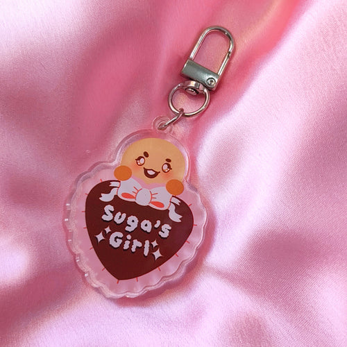 BTS’s Girl Heart Acrylic Keychains ♡