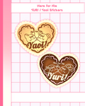 Here for the YURI / Yaoi Stickers!