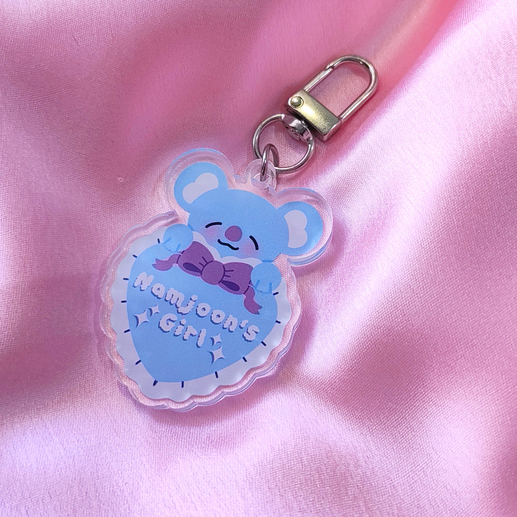 BTS’s Girl Heart Acrylic Keychains ♡