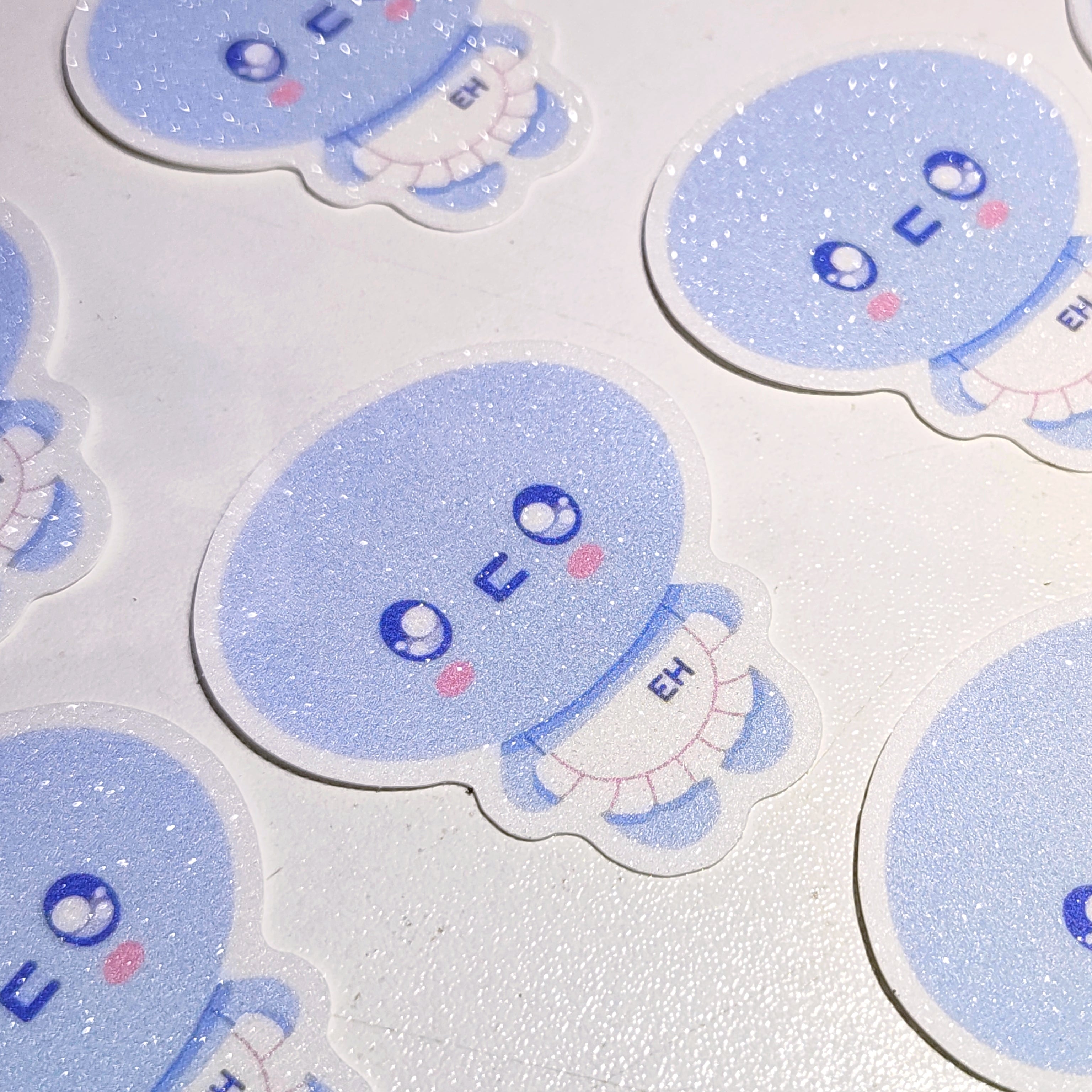 Super Junior D + E : Donghae Glitter Frost Vinyl Sticker