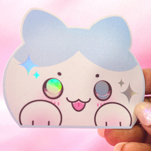 Hachiware Peeker Sticker