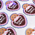 BTS's Girl Stardust Vinyl Sticker