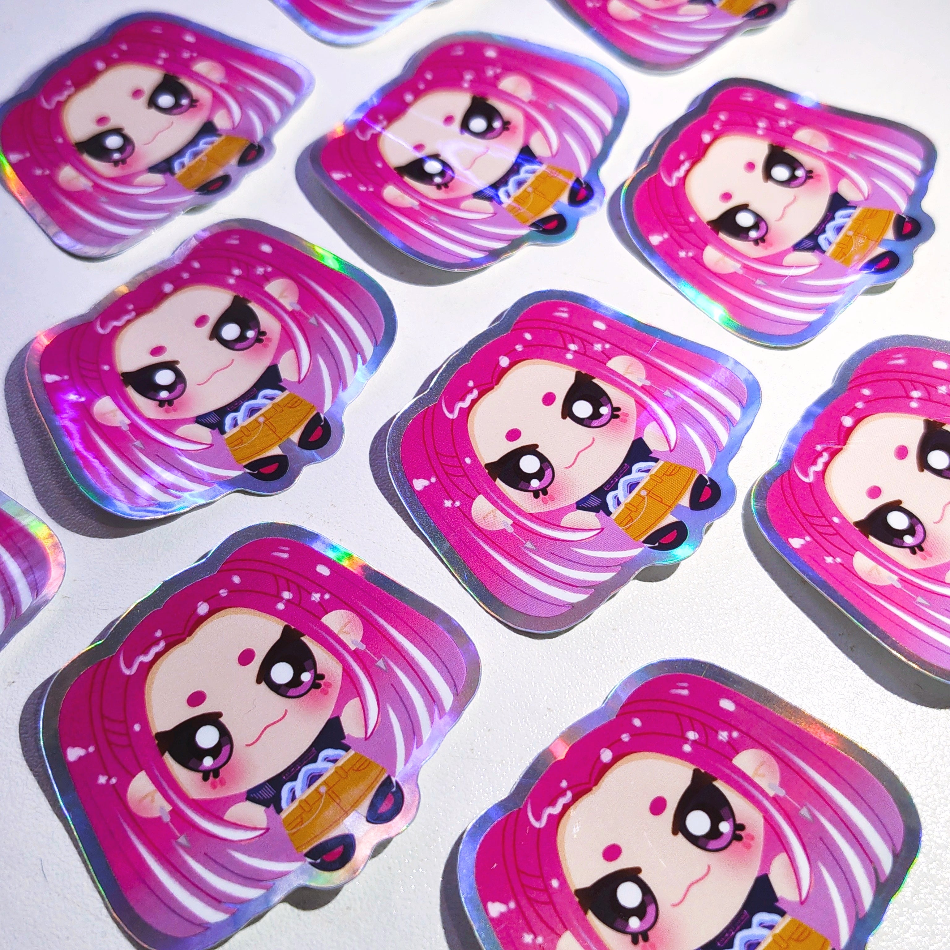 K-pop Demon Hunters: Huntrix - Mira Holographic Vinyl Sticker