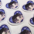 Love and Deepspace Zayne Glitter Frost Vinyl Sticker