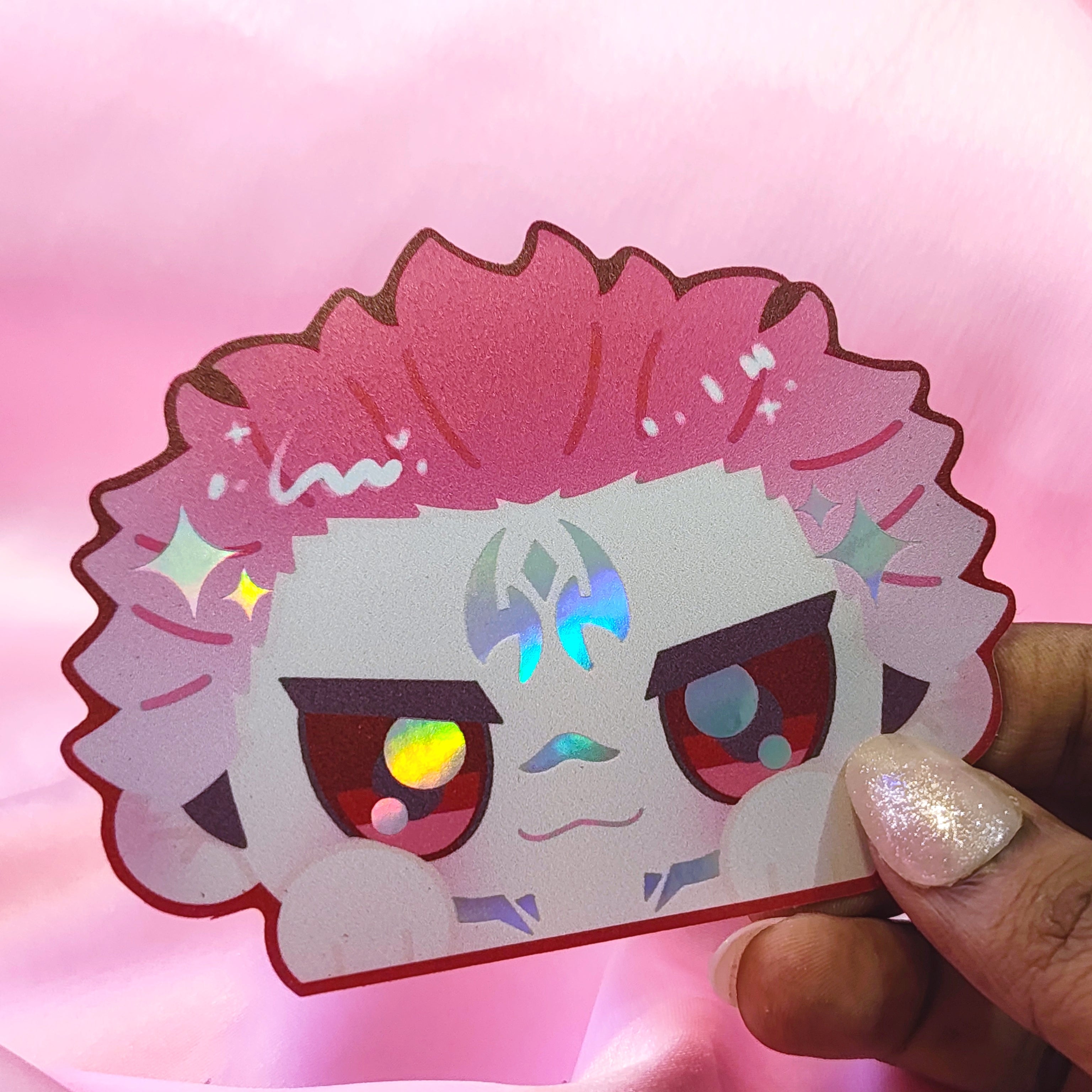 JJK Sukuna Peeker Sticker