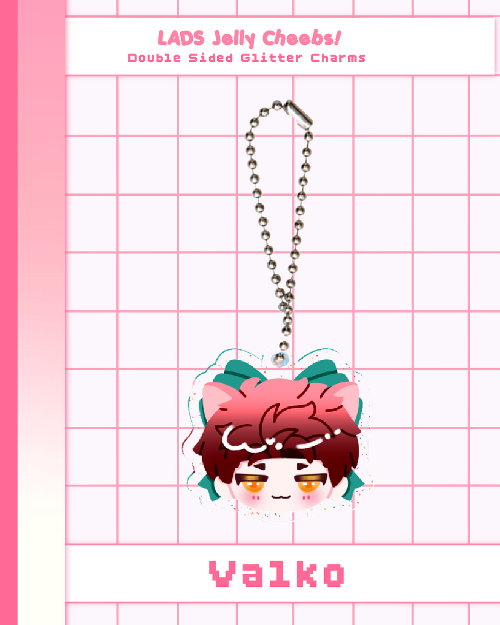 Love and Deepspace Jelly Cheeb Charms