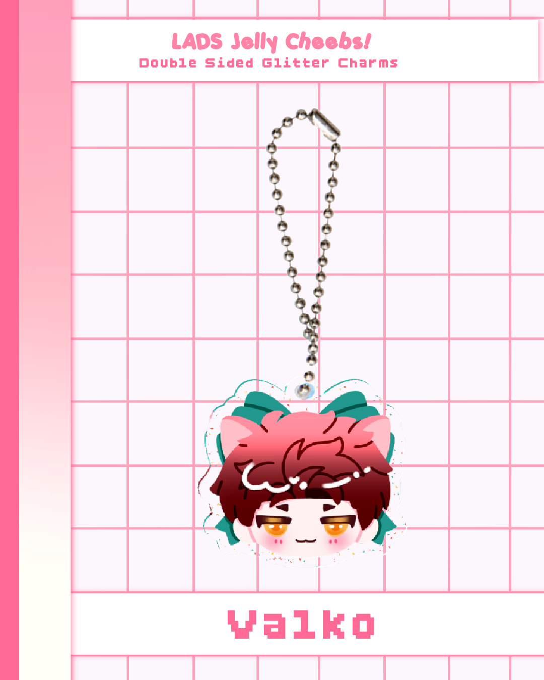 Love and Deepspace Jelly Cheeb Charms