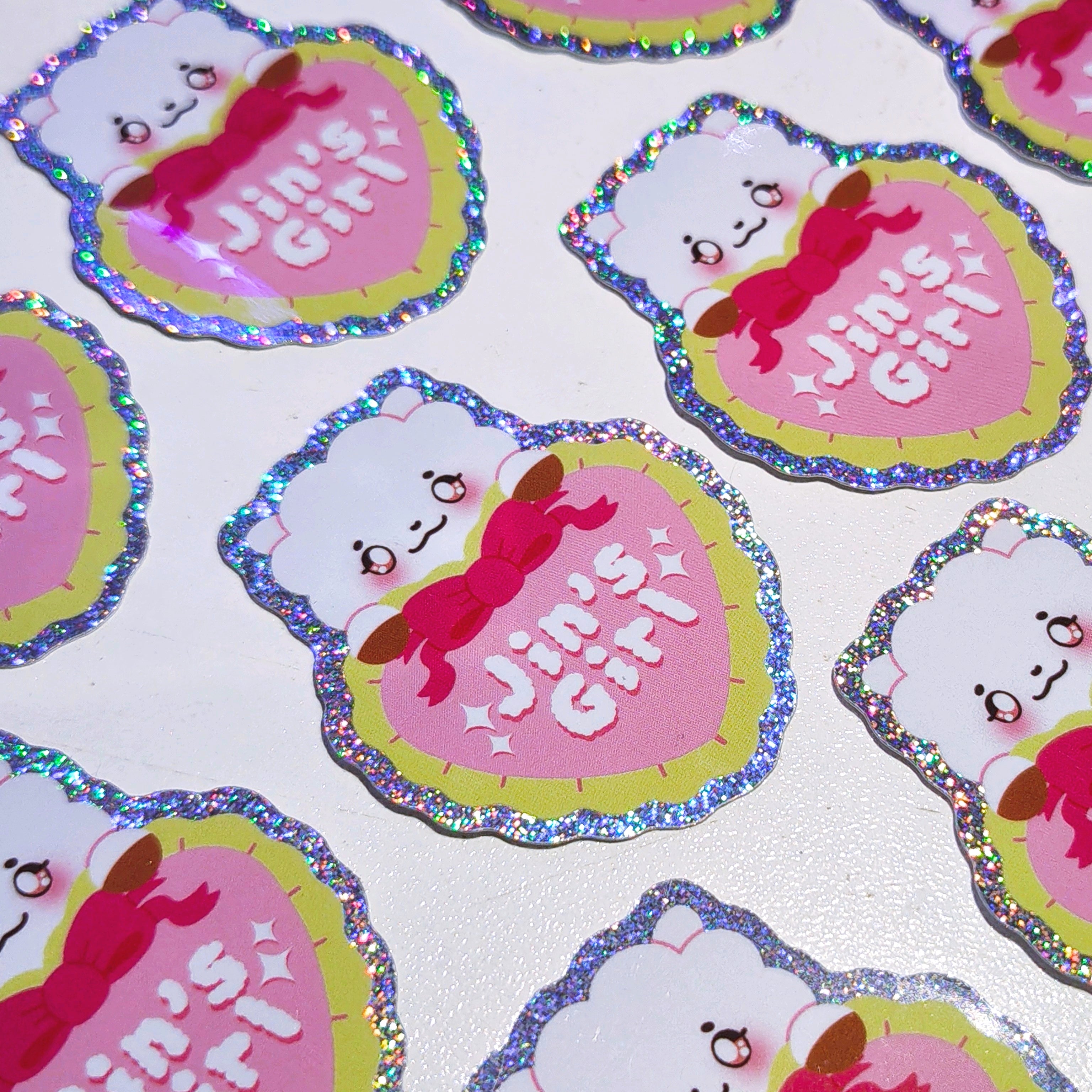 BTS's Girl Stardust Vinyl Sticker